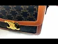 What s in my bag - Celine classique triomphe canvas bag