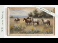 Horse Painting Vintage Art Free TV Wallpaper Western Art Aesthetic Art TV Art