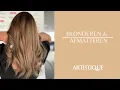 Lagu Blonderen en afmatteren met Artistique Beach Blonde model Ashley