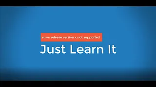 IntelliJ error release version not supported Easy fix