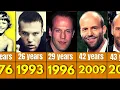 Jason Statham from 1985 to 2023