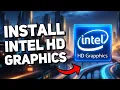 How to Install or Update Intel Graphics Driver Windows 10 11 Tutorial
