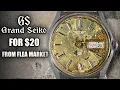 Lagu Flea Market Jackpot: Restoring a $20 Grand Seiko to one worth $1,000