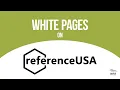 White Pages on ReferenceUSA