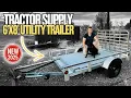 Stirling Galvalume Tractor Supply s NEW 6x8 Utility Trailer Review