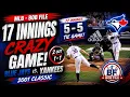 2001 Blue Jays vs Yankees ESPN - 17 Inning Game