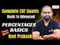 Percentages 1 Fractions to Percentages Arithmetic for CAT 2026 Ravi Prakash Rodha