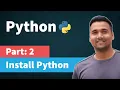 How to install Python 3 on Windows Part 2 Python Tutorial for Beginners in Hindi