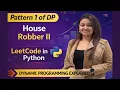 House Robber 2 LeetCode 213 Dynamic Programming Python Hindi