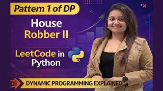 House Robber 2 LeetCode 213 Dynamic Programming Python Hindi