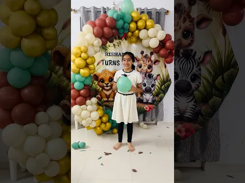 Samayra Balloon 🎈kaise fodti hai❓🤔😳 #shorts #samayranarula #siblings