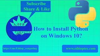 How to install Python on windows