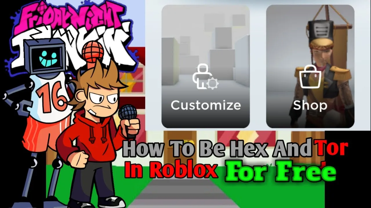 How To Be Hex And Tord For Free || Roblox