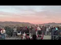 Howling at the moon Yuma AZ Dec 2023