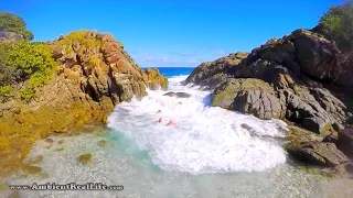 4K UltraHD! – Hike to the Famous BUBBLY POOLS at Diamond Cay on Jost Van Dyke, BVIs, CARIBBEAN!
