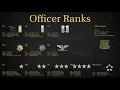 Officer Ranks Military Ranks By Order All Branches O-1 to O-10
