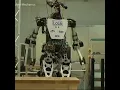 robot well balanced walking testing