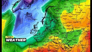 European Weather GFS Model in 850 hPa August 8 2026 l Europe Temperature