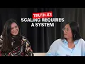 Truth Scaling Requires a System