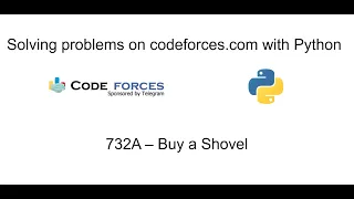 Solving problems on codeforces com with Python - 732A