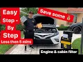 Engine Cabin air filter replacement 2018-2020 Toyota Camry