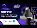 Belajar OOP PHP Class Object Property Method Constructor Return Function