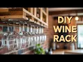 Easy Glass Rack Hack for Your Kitchen Cabinets