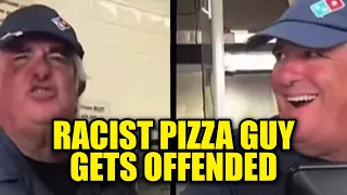 Domino's Pizza Guy Complains Of Racism While Being Racist