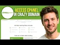 How to Access cPanel in Crazy Domains