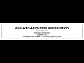 EST102 2D ARRAYS RUNTIME INITIALISATION