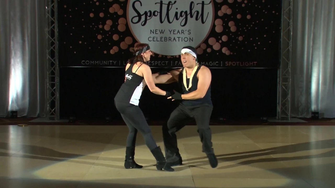 Spotlight New Years 2017 2018 Invitational Jack & Jill Classic Brennar Goree & Tara Trafzer