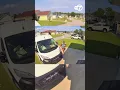 Amazon van rolls into customer s garage in delivery gone wrong