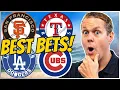 Today s MLB Picks and BEST Bets Giants vs Rangers Dodgers vs Cubs