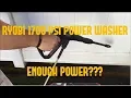 RYOBI 1700 PSI Pressure Washer - Review and Demo