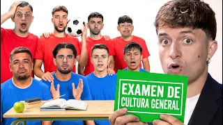 10 Youtubers vs el Examen de PRIMARIA MÁS DIFÍCIL 🤣 *SALE MUY MAL*