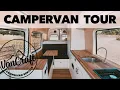VAN TOUR VanCraft Sprinter Campervan Rentals Professional Van Conversion Walk Thru