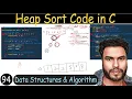 94 - Heap Sort Code in C
