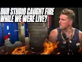 Pat McAfee s Studio Catches Fire On Livestream