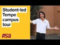 Guided ASU Tempe campus tour Arizona State University