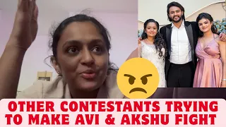 Other contestants trying to create fight between Avinash & Akshitha π‘ Bad strategy ππ» #appulovesappu