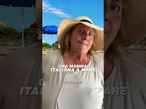 La mamma al mare