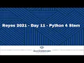 REYES 2021 - DAY11