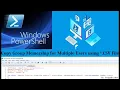 PowerShell Copy AD Group Membership for Multiple Users using CSV File
