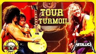 guns n roses u0026 metallica tour riots and flames from epic collaboration to complete disaster