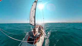 Are we moving TOO FAST? Sailing our tiny sailboat back into Spain | Chasing Currents EP 27