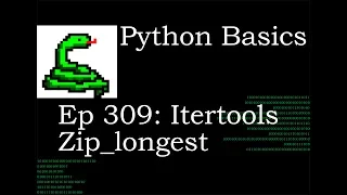 Python Basics Itertools Zip - longest