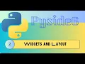 Pyside6 Widgets and layouts bangla tutorials Day 2