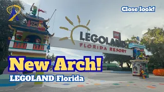 LEGOLAND Florida's New Welcome Arch Revealed!! 💛
