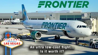 TRIP REPORT Frontier Airlines Worth - Las Vegas Airbus A321 Ultra Low-Cost