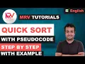 How Quick Sort works The quickest conventional sorting algorithm Divide Conquer